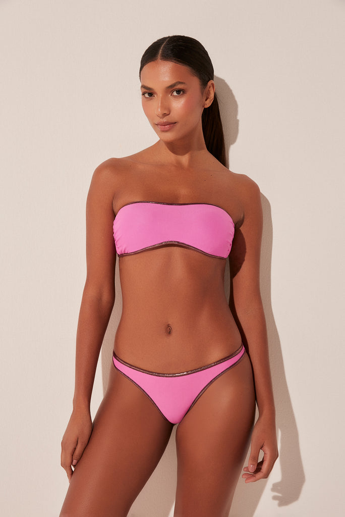Duo Orchid Reversible High Cut Bikini Bottom C1022B1955