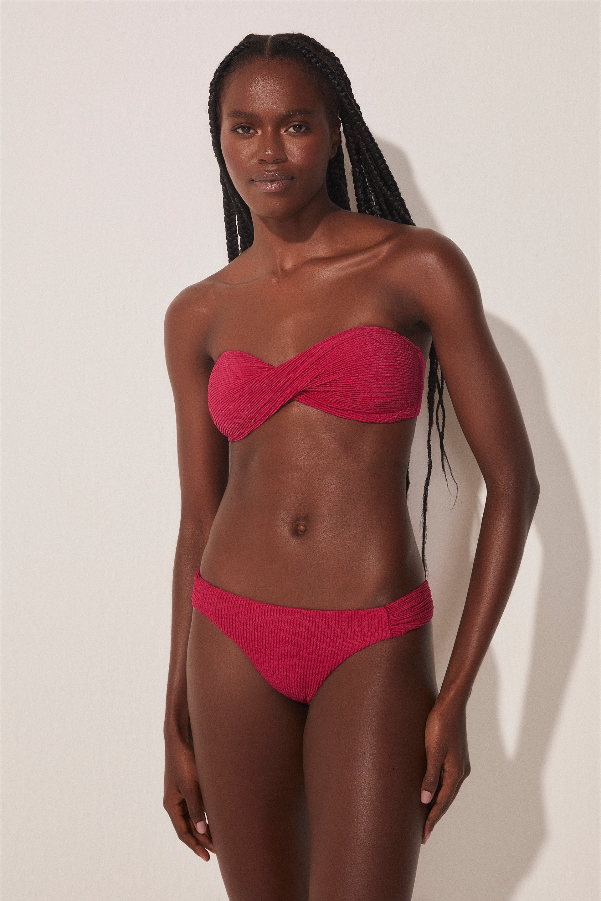 Lychee Medium Side Bikini Bottom Lili C356B1653 - Product item main image