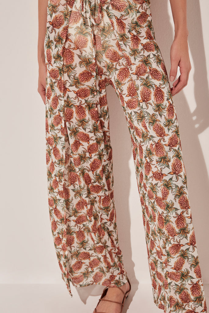 Pineapple Pareo Palazzo Pants E4605A1584
