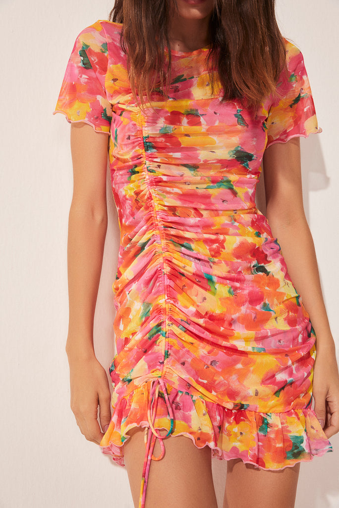 brushed floral ruched short dress with ties e4653a1670;brushed floral ruched short dress with ties e4653a1670;brushed floral ruched short dress with ties e4653a1670;brushed floral ruched short dress with ties e4653a1670;brushed floral ruched short dress with ties e4653a1670