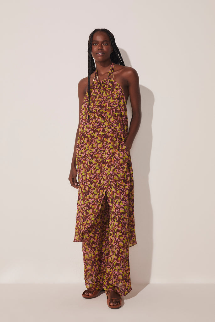 Pineapple Peel Palazzo Pants E4916A1708