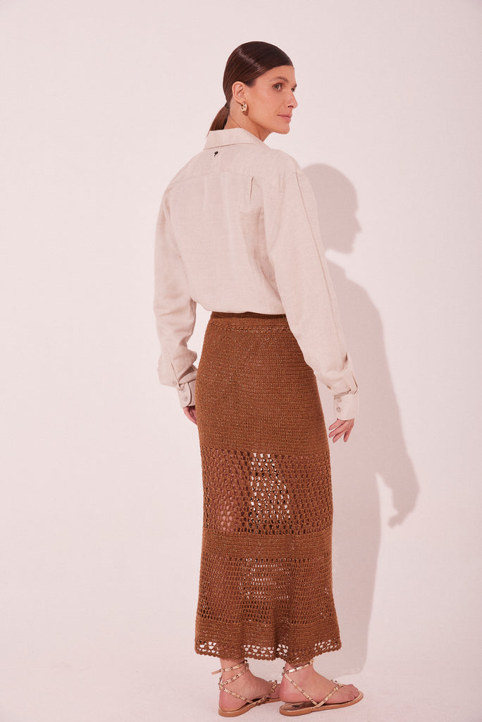 Crochet Crochet Midi Skirt E5540A2250