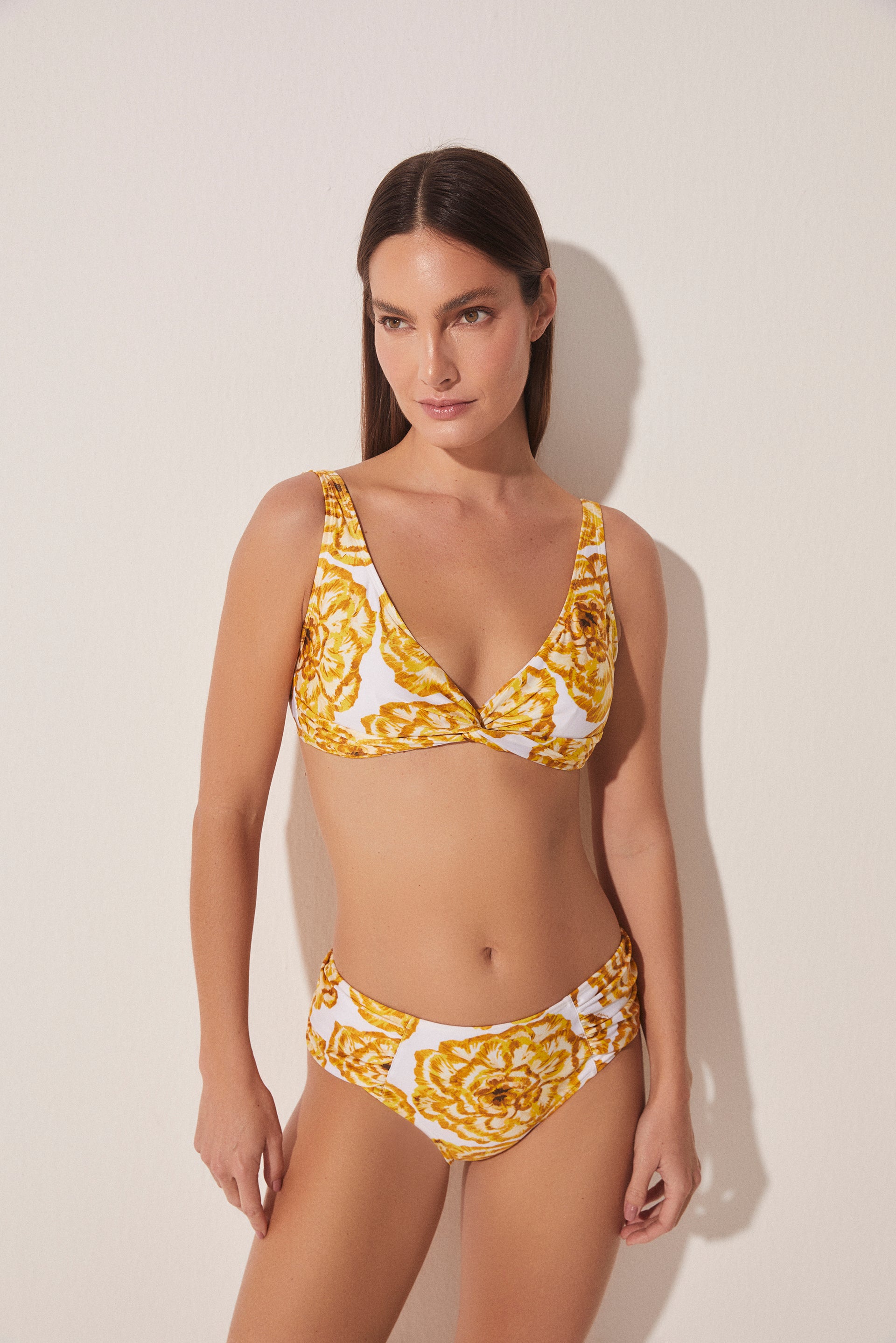 Carnation Full Coverage Bikini Top With Hoops Dani S1600B1677 - Product item main image