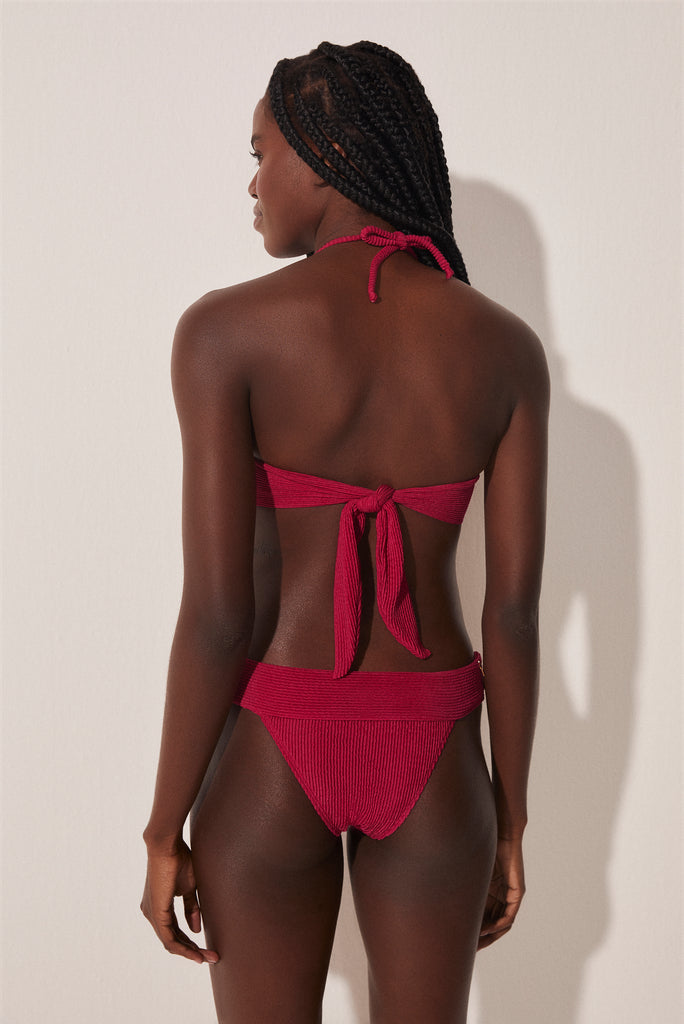 Lychee Full Coverage Bikini Top With Knot S1663B1653