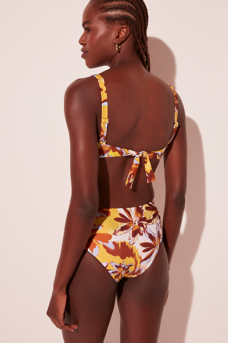 水着・ラッシュガード openyy FLOWER STRAPPY SWIMSUIT, YELLOW openyy FLOWER STRAPPY SWIMSUIT, YELLOW