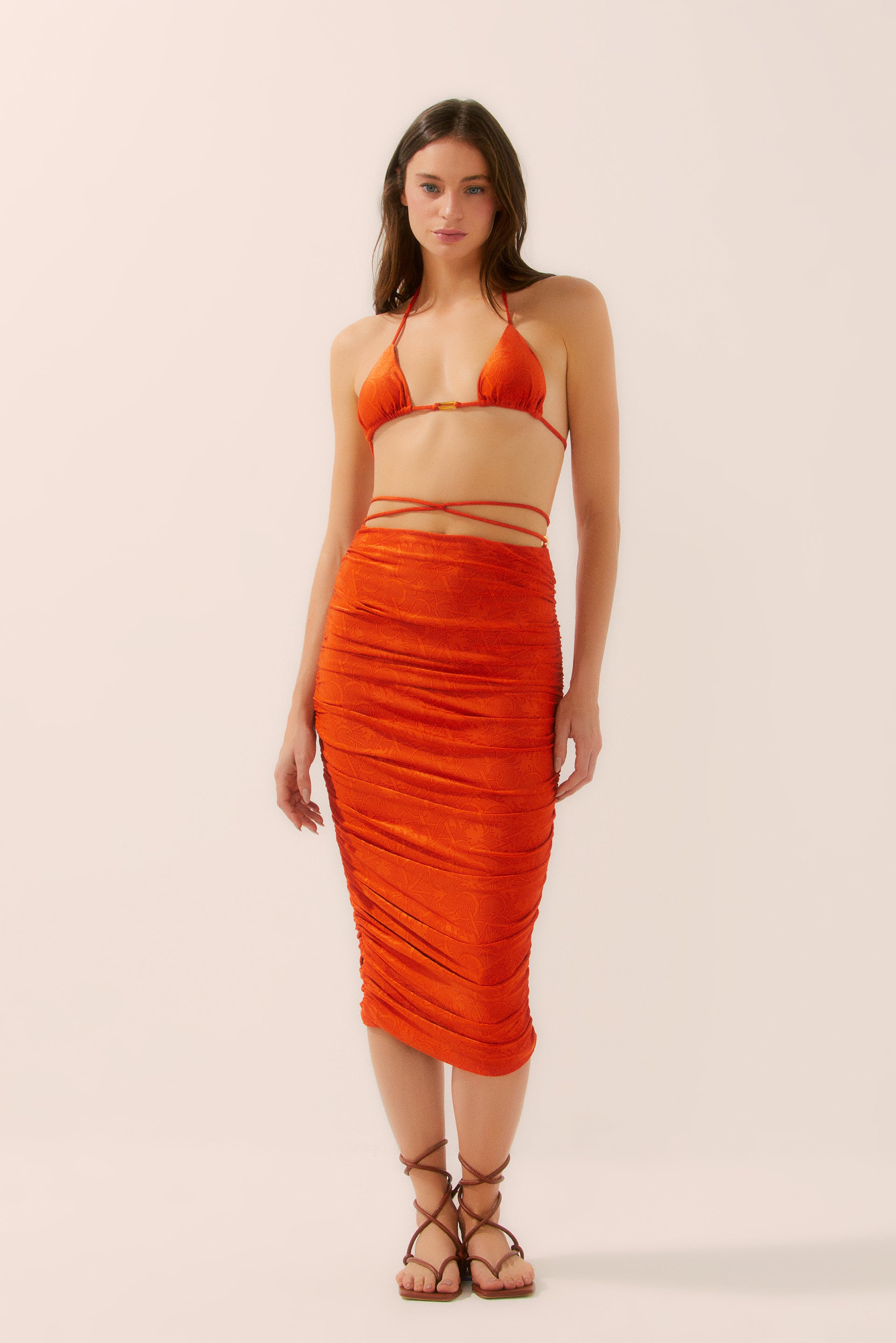 Pupunha Midi Skirt E4460A1552 - Product item main image