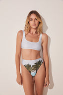 Jameos Del Agua High Cut High Waist Bikini Bottom C1256B1656