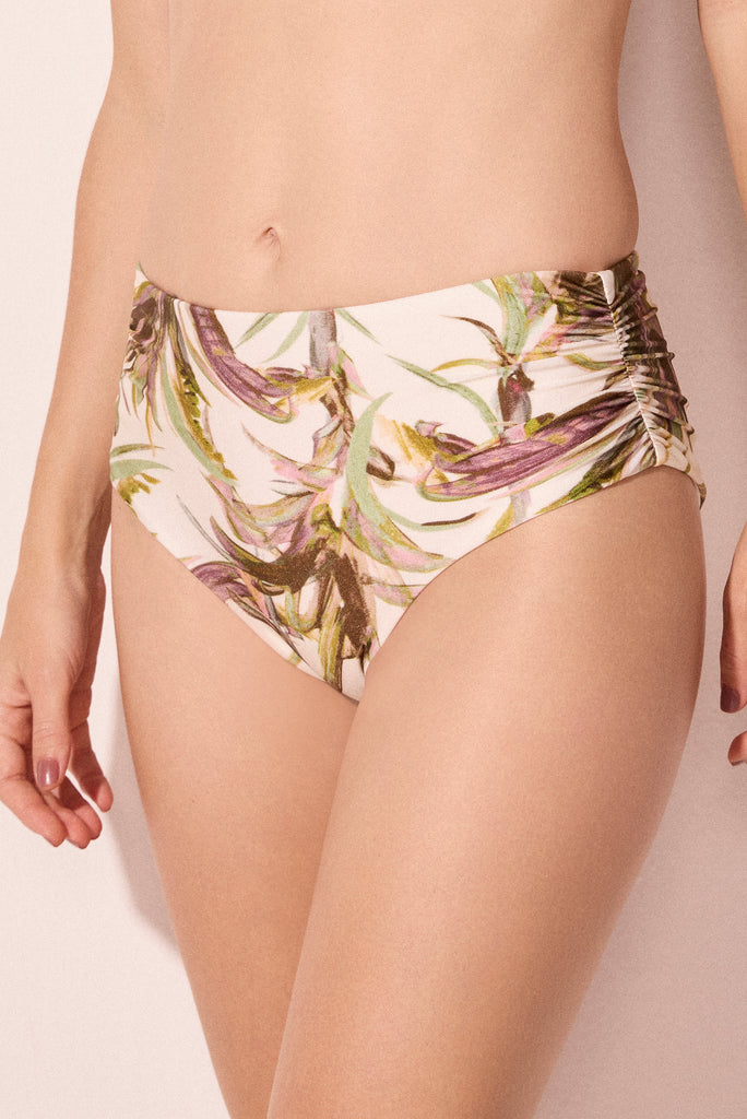 palm grove ruched wide side bikini bottom c1630b2926