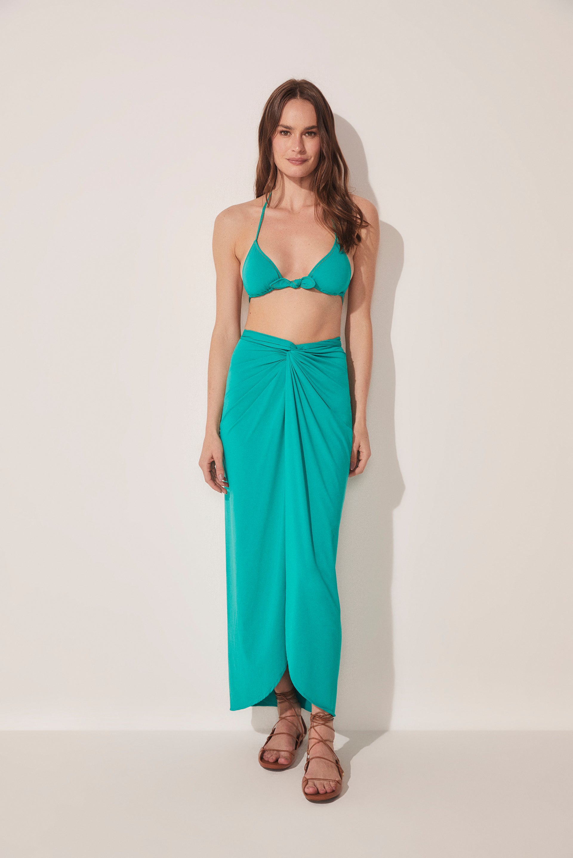 emerald midi skirt with multi ties e3899a1709 - Product item main image