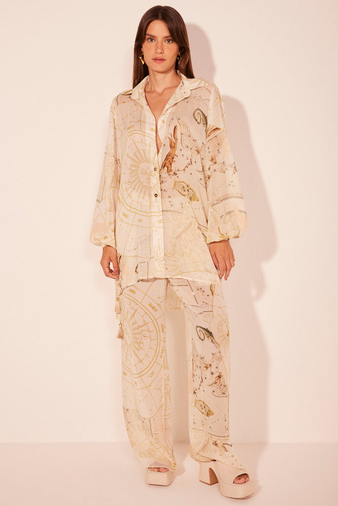 stars detailed short shirt dress e3995a2510 - Product item main image