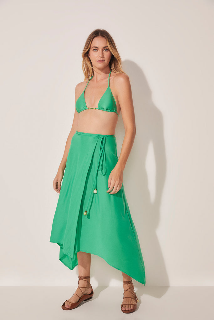 Gradient Cactus Midi Skirt With Ties E4183A1688 - Product item main image