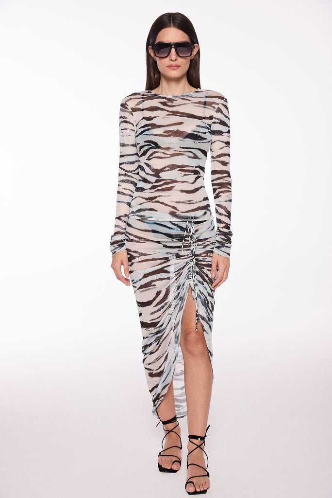 mist draped midi skirt e4267a3008 - Product item main image