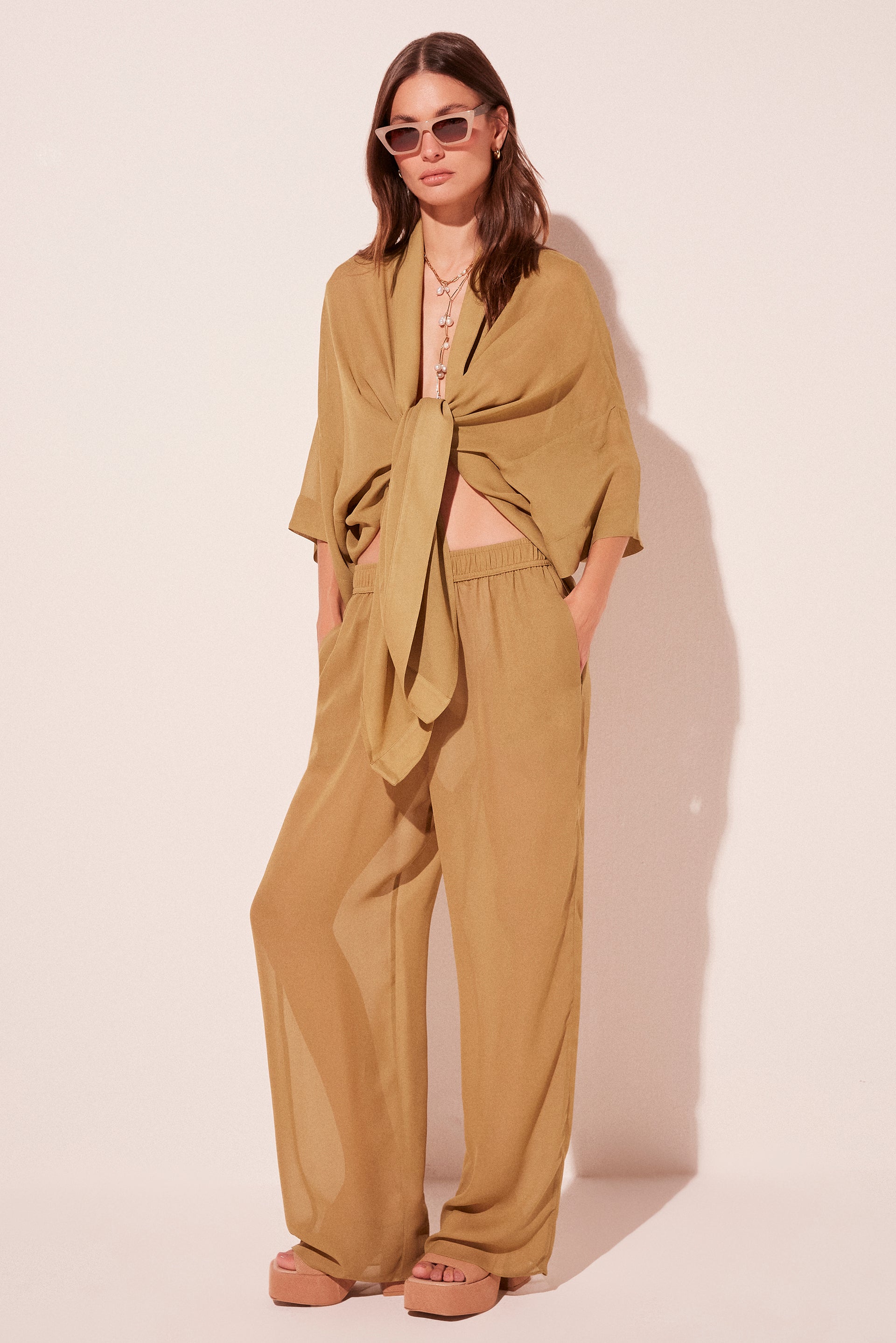 Green Sea Breeze Palazzo Pants E5132A2097 – Agua de Coco