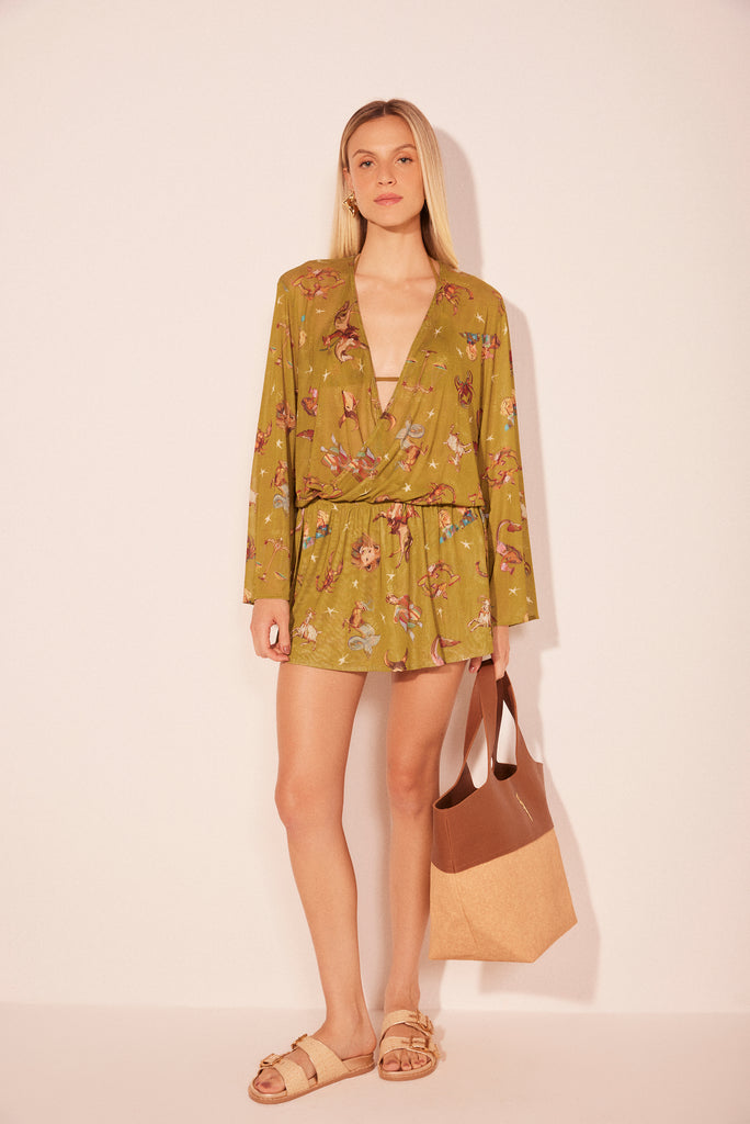 zodiac long sleeve short dress e5141a2511 - Product item main image