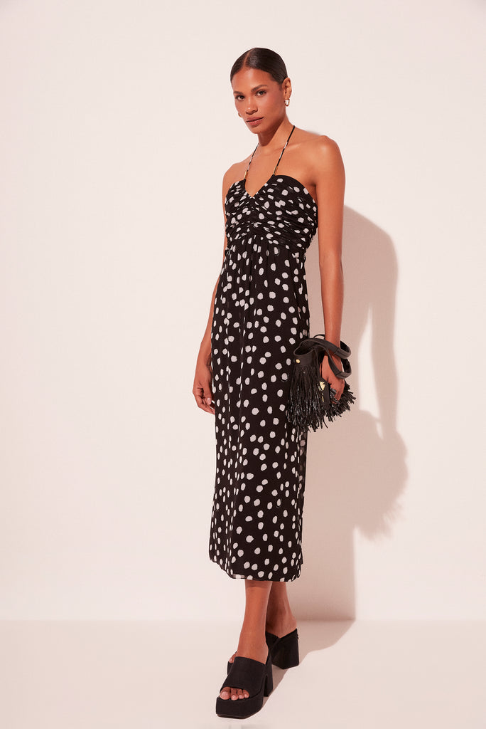 rustic midi dress Strappy rustic midi dress