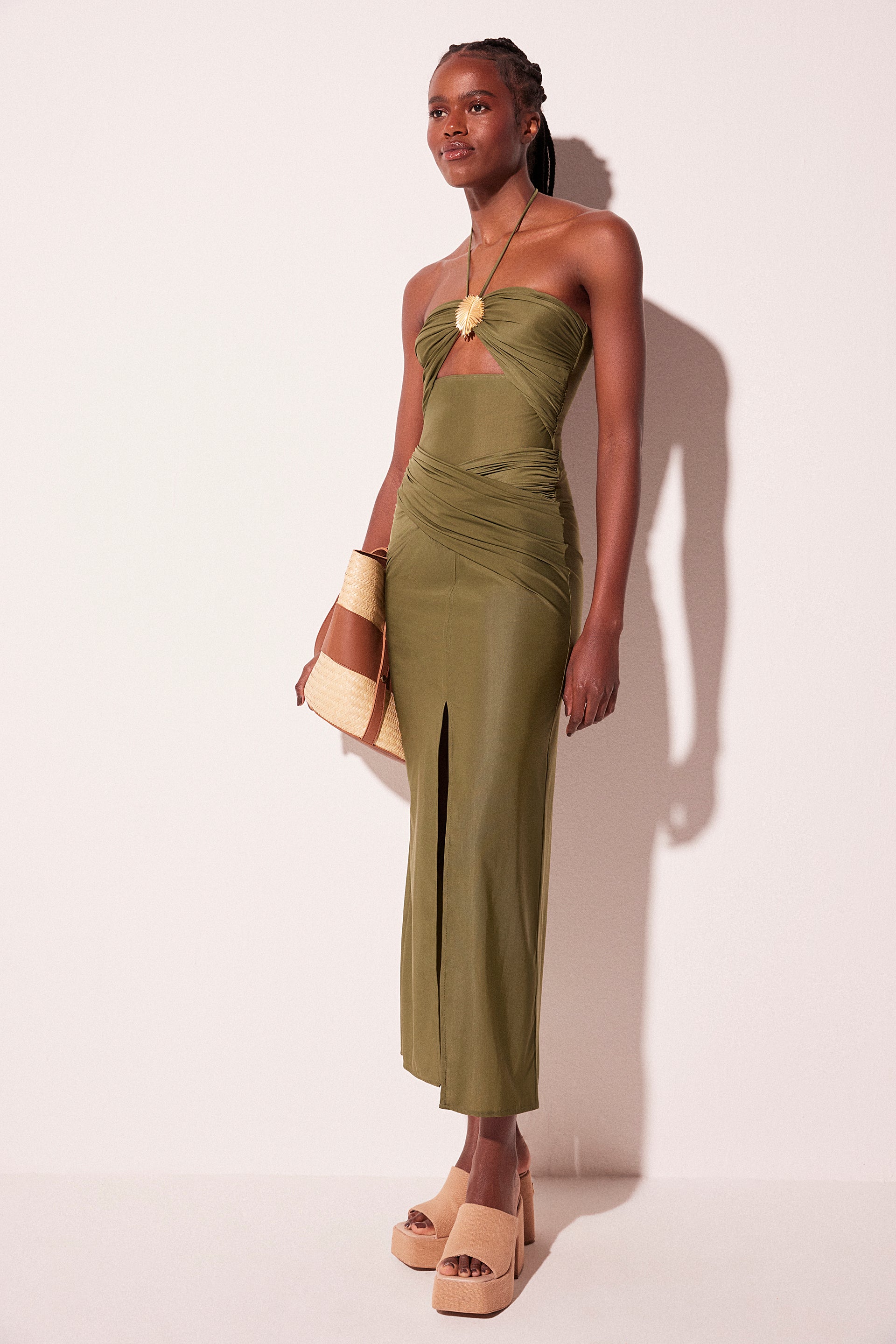 Baoba Side Slit Long Skirt E5538A2258 – Agua de Coco