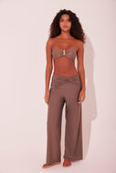 Oak With Twist Straight Leg Pants E5542A2209