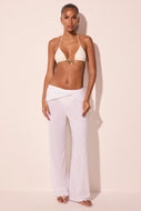 off white charm with twist straight pants e5542a2922