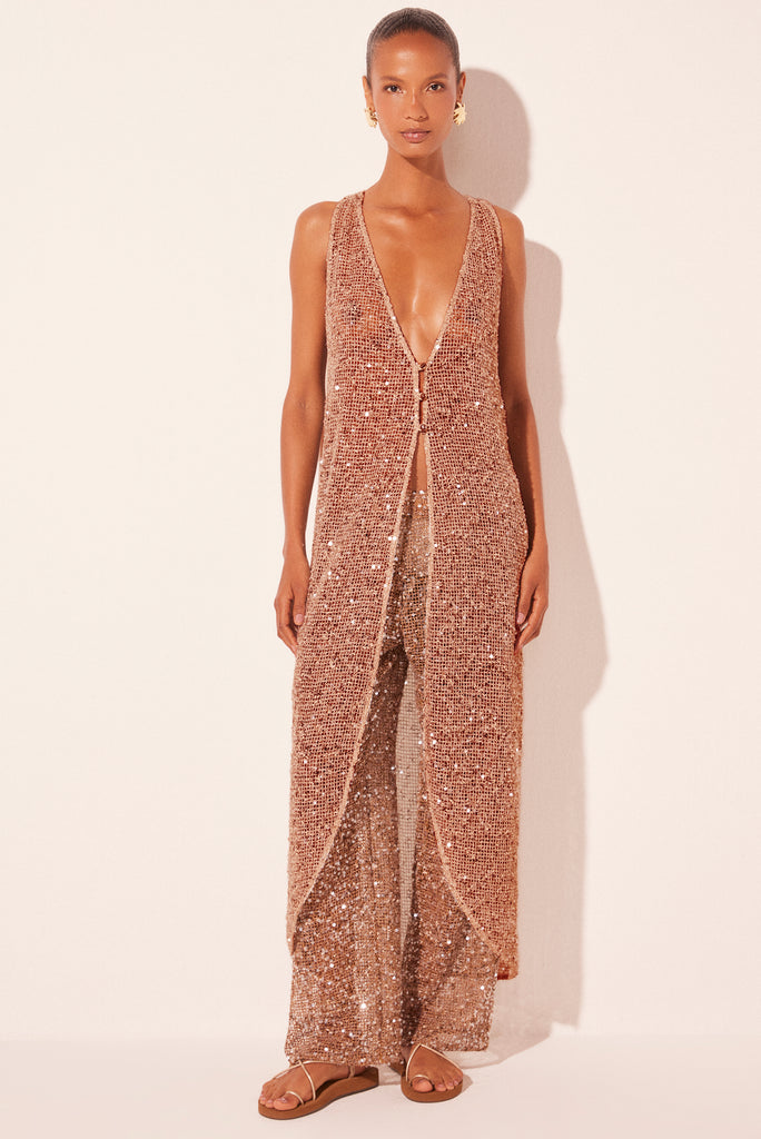 brown seaside view racerback midi cape e6217a2653 - Product item main image