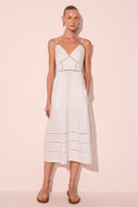 off white milos lace inset midi dress e6382a2863
