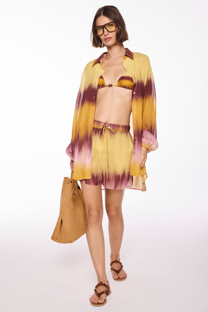 galaxy samsung trimmed short shirt dress e6442a3095 - Product item main image