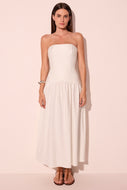 white savanna bandeau midi dress e6456a2816