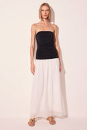 off white limoneto strapless midi dress e6527a2944
