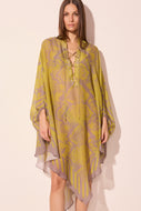 green snake with tying midi tunic e6528a2927