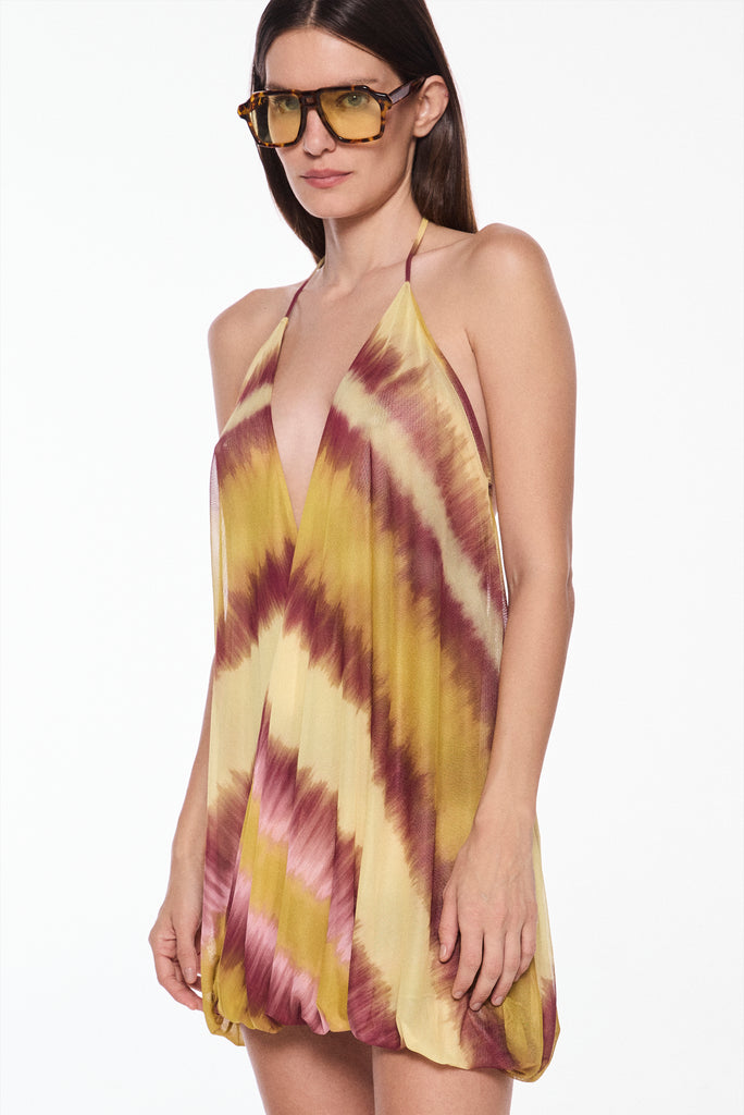 galaxy samsung criss crossed halter top short dress e6532a3095