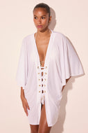 off white charm short with tying cape e6564a2922