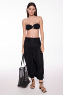 black petra draped aladdin pants e6595a2989