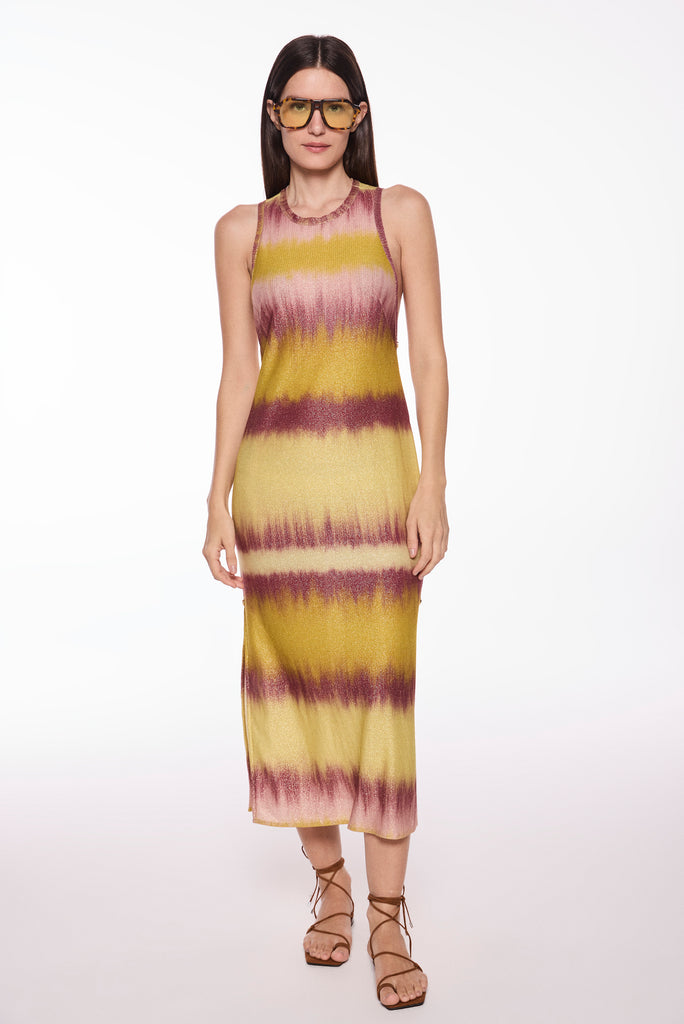 galaxy samsung deep tank top midi dress e6652a3095