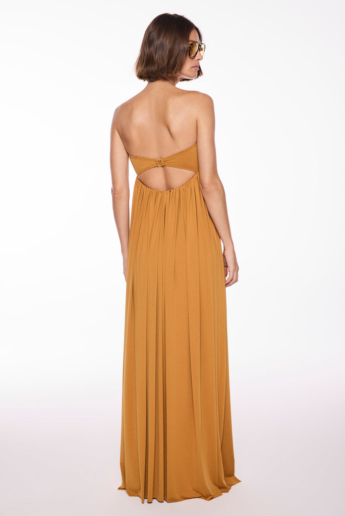 caramel chrysalis embroidered long dress e6655a3060