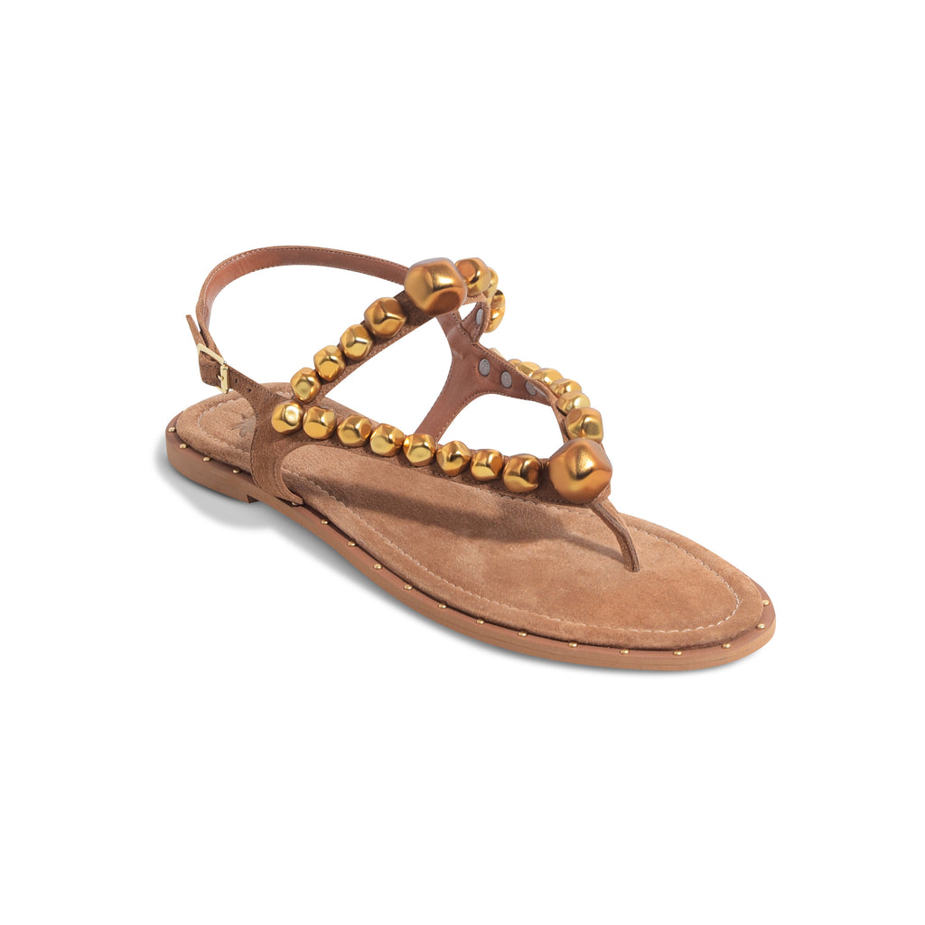bohemian accessories straps with metal flat sandals j346a2743