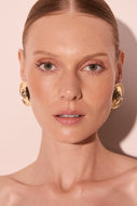 fauna accessories duo chains round metal earrings k1148a2915