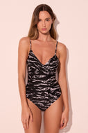 herd criss crossed bust strappy one piece m1241a2806
