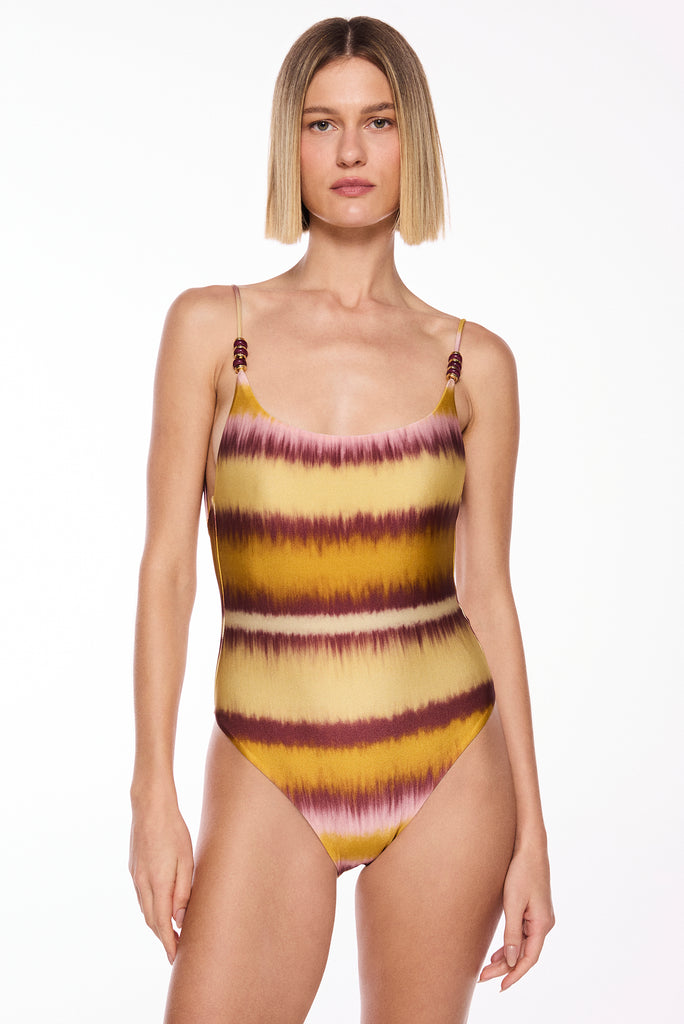 galaxy samsung trimmed strappy one piece m1292a3095 - Product item main image
