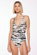 mist trimmed strappy one piece m1315a3008