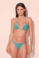 green murano beca detailed triangle bikini top s1599b2919