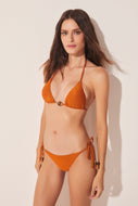 Saffron Detailed Triangle Bikini Top S1656B1666