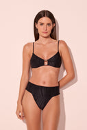 black savanna detailed bikini top s1948b2782
