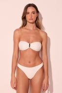 white savanna detailed bandeau bikini top s2002b2816