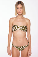 stingray trimmed bandeau bikini top s2076b3012
