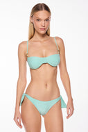 green petra demi cup bikini top s3048b2990