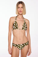 stingray cris trimmed long triangle bikini top s367b3012