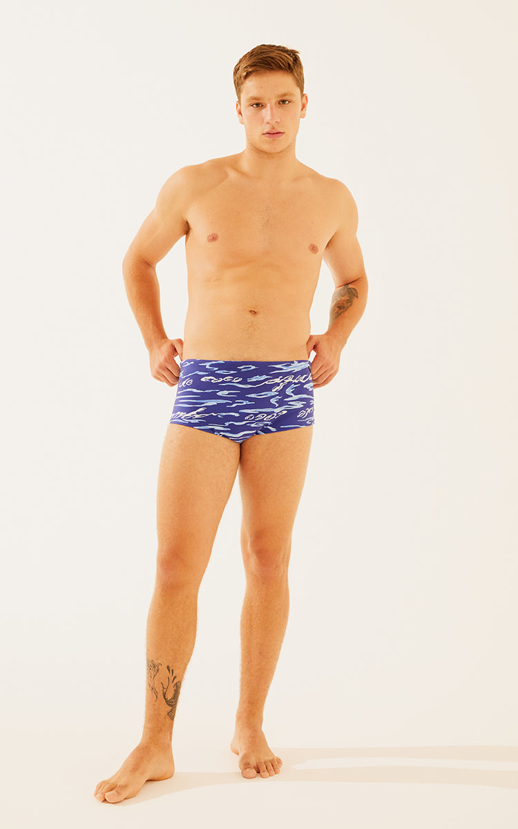 Ocean Logomania Wide Swim Brief S04A1155 - Product item main image
